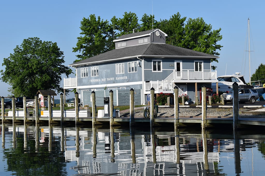 Marine Store, Fuel Dock, Offices and Common Room