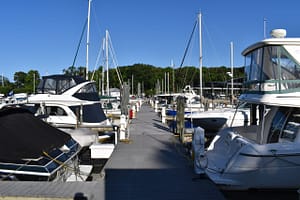 View of dock H