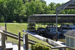 View of grounds near F dock